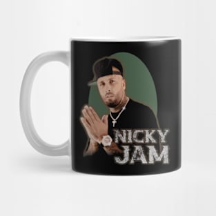 Nicky Jam Portrait Mug